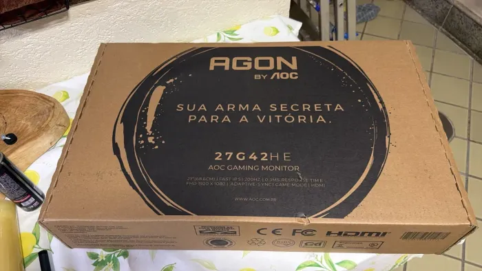 Monitor AOC 27? IPS 200hz 0,3ms - NOVO!!