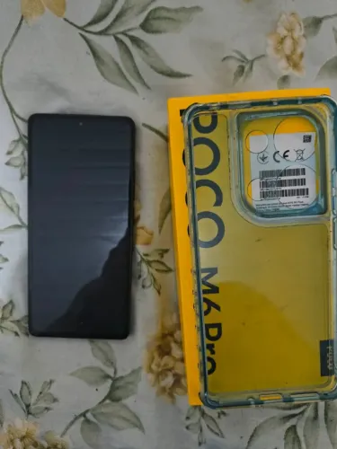 Poco m6 pro 12/512gb com caixa, e capa