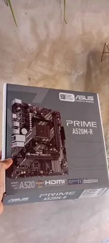placa mãe a520 asus prime NOVA LACRADA