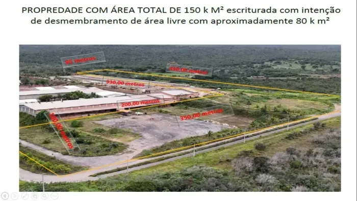 VENDO ÁREA E GALPÕES