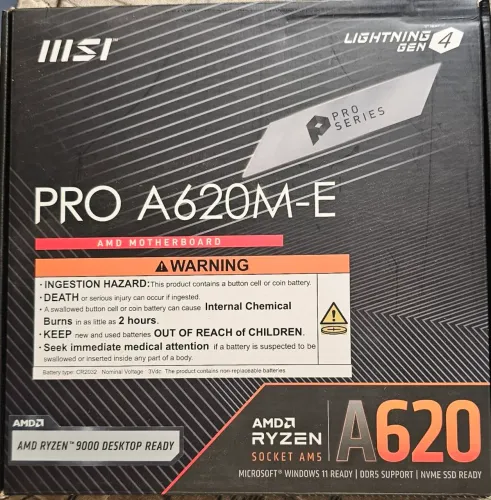 PLACA MÃE MSI A620M DDR5