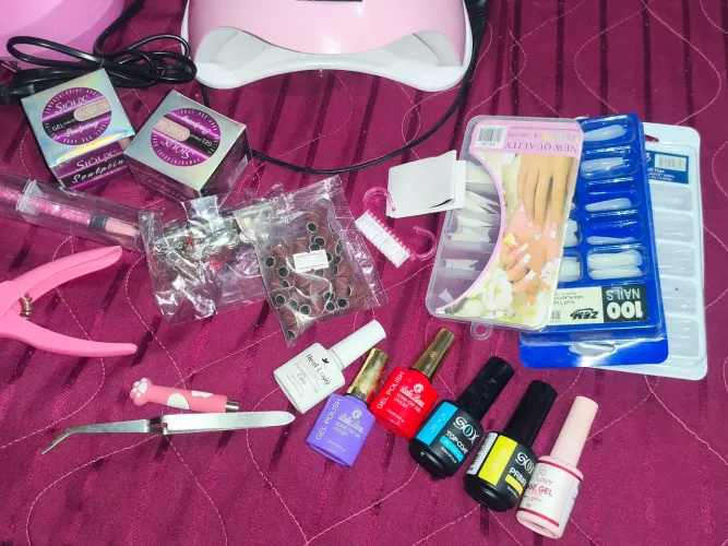 Kit de unha em gel
