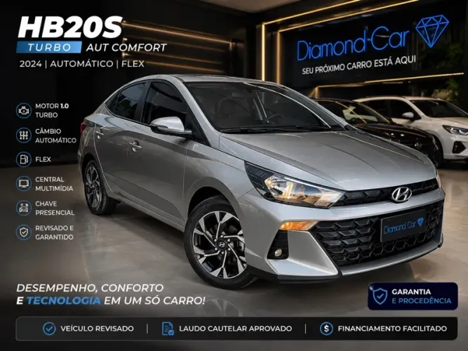 Hyundai HB20S Comfort 1.0 TB Flex 12V Aut. 2024