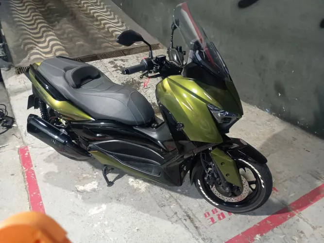 Moto xmax 250 ABS banco aero dinâmico