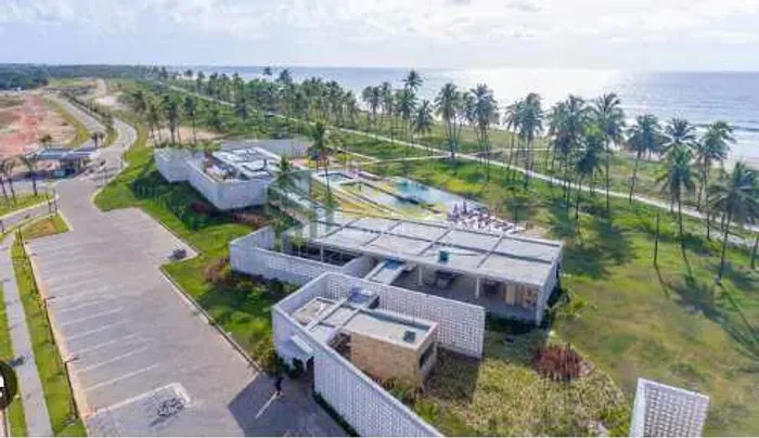 Lote Terreno Frente Mar Alphaville Guarajuba 937m² Reg. Praia Forte Estrada do Coco / Linh