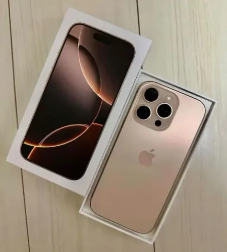 iPhone 16pro Max 256gb - Desert - Novo