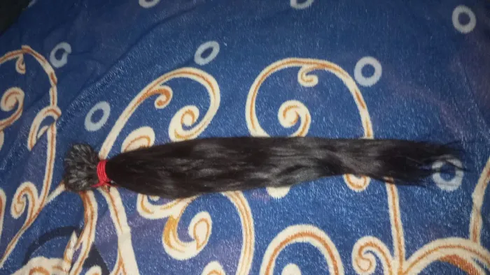 Vendo mega cabelo humano usado pouco tempo!
