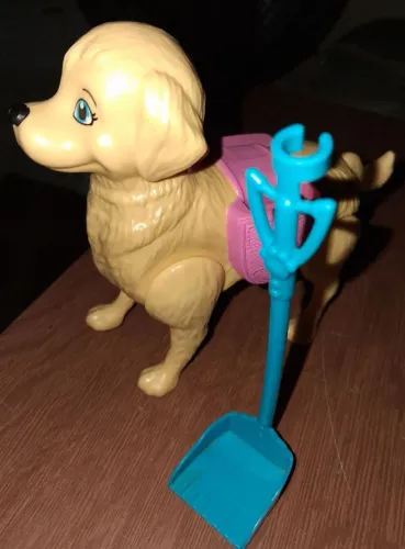 Cachorro e Par de Caquinha Originais Barbie