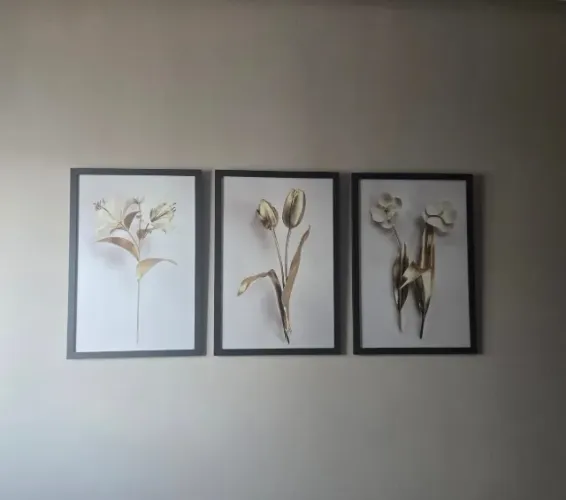 Quadros Elegantes Dourados