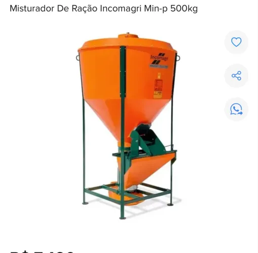 Misturador 500kg