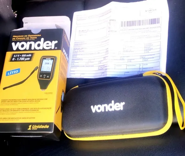 Medidor De Espessura De Camada De Tinta Profissional Vonder (novo)
