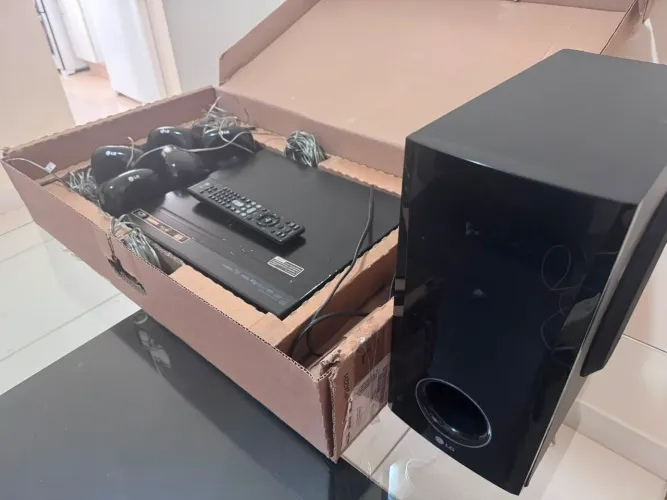 Home Theater LG com SubWoofer