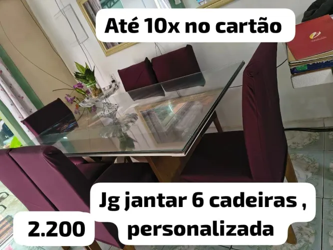 Mesa de 6 lugares