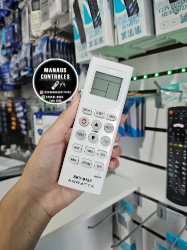 Controle para Ar-condicionado ( Agratto Pioner) R$50 valor a vista 