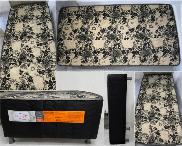 Cama Box de solteiro conjugada