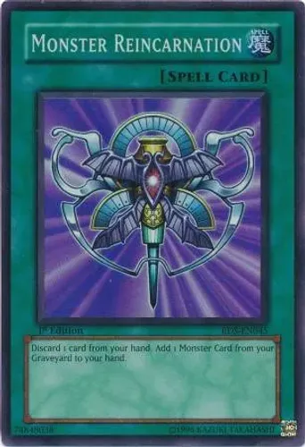 Yugioh!!!Monster Reincarnation RDS-PT045 Super Rare