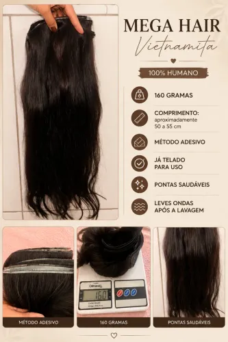 Vende-se Mega hair 