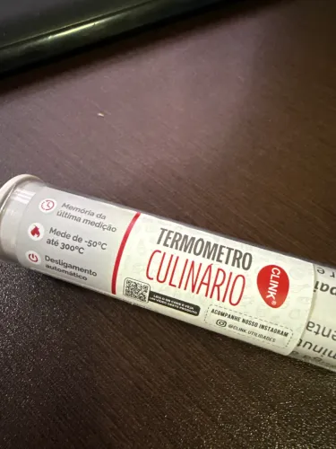 Termômetro Culinário Digital Clink Espeto Inox