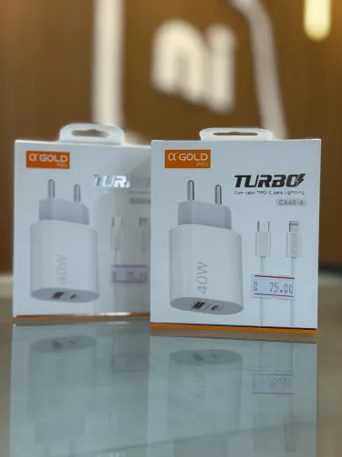 Carregador Turbo 45W Iphone Lightning