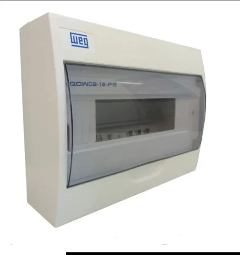 Quadro de distribuição de energia 12 disjuntores (entrega)
