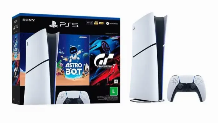 Ps5 slim edição digital (novo/lacrado)