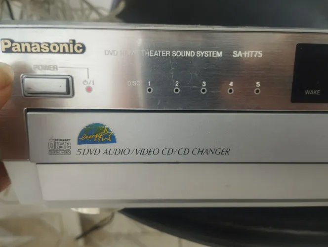 Home theater Panasonic com defeito, completo todas as caixas  e subwoofer 