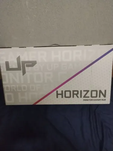 Monitor UP Gamer Horizon 165 HZ CURVO WHITE RGB NOVO 
