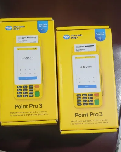 Máquina cartão pro 3 mercado pago 