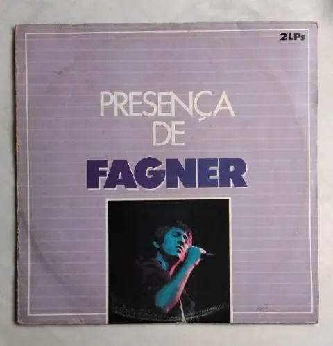 LP Fagner - Presença de Fagner (Álbum Duplo 1983)