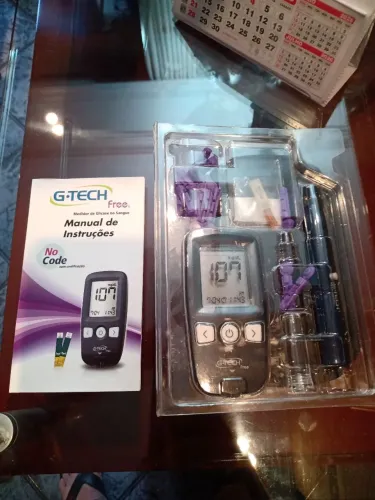 Medidor de Glicemia G-Tech Free 
