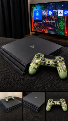 Ps4 pro 1 TB + controle