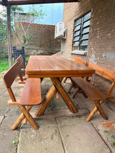 Mesa de churrasco
