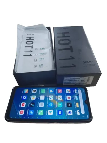 Smartphone infinix hot 11 128gb 6ram cam tripla