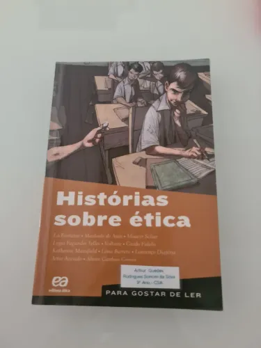 Livro Histórias  sobre ética 