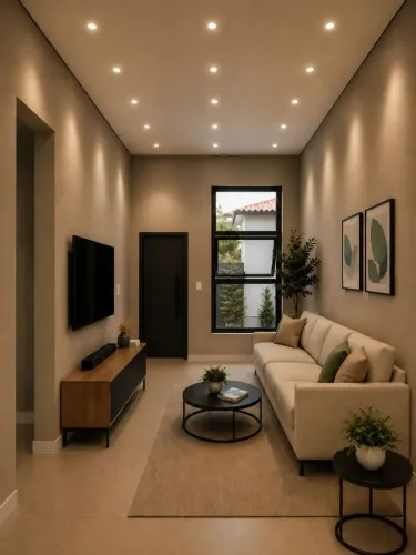 Casa moderna com fachada contemporânea e excelente acabamento
