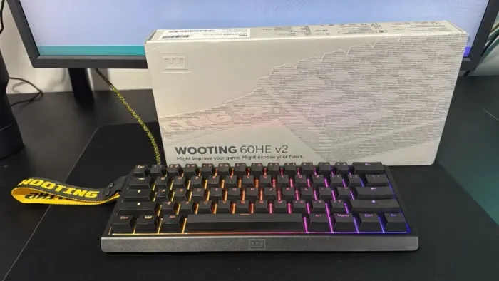 Teclado Wooting 60HE V2 de Alumínio