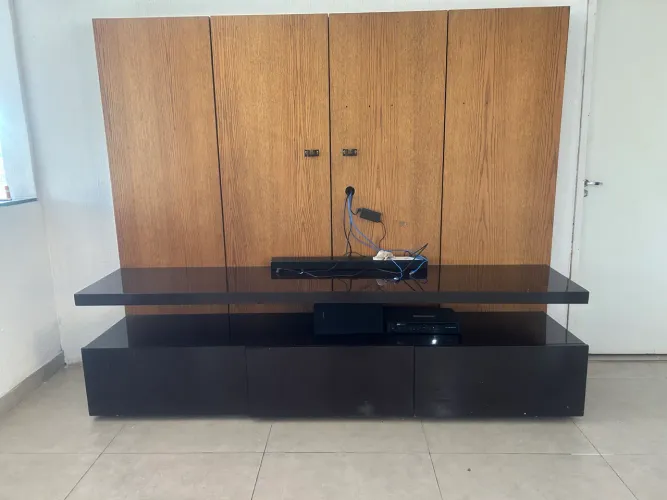 Rack com painel