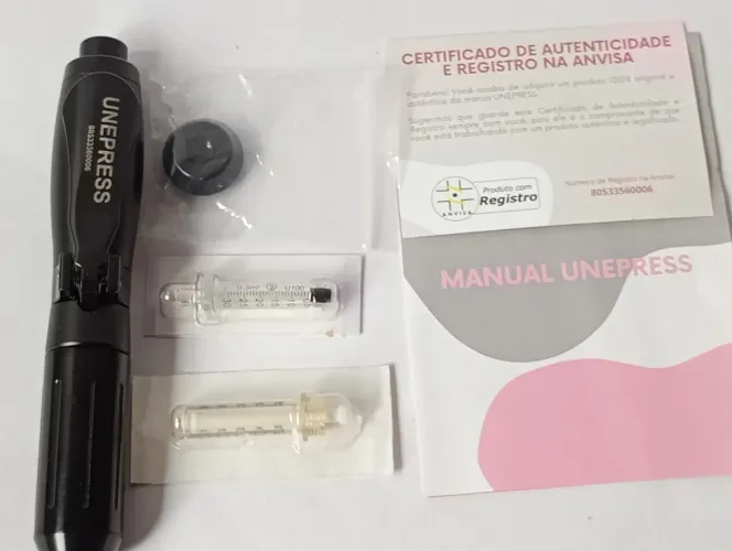 Caneta pressurizada marca unepress nova
