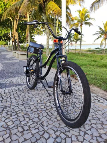 Bicicleta Elétrica 350W Econômica e Confortável leve e prática
