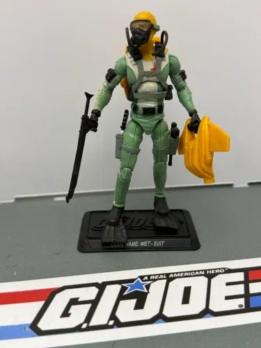 Gi Joe 25Th Wet Suit Attack On Cobra Island - 2009 - Comandos em ação