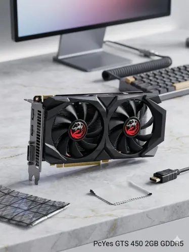 Placa de Vídeo PcYes GeForce GTS 450 2GB GDDR5