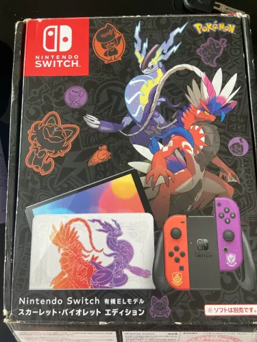 Nintendo Switch Pokémon Scarlet & Violet Edição Limitada Desbloqueado + Extras