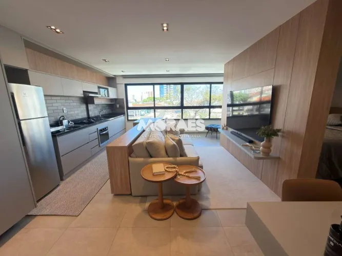 Apartamento com 1 quarto para alugar, 46 m² por R$ 3.260/mês - Piemonte - Bauru/SP