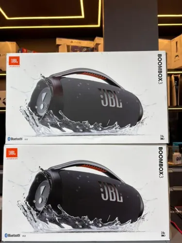 JBL BOMBOX 3 NOVA LACRADA COM NOTA FISCAL E GARANTIA