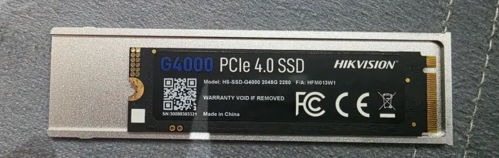 Ssd m2 2tb 2280 Hikvision G4000
