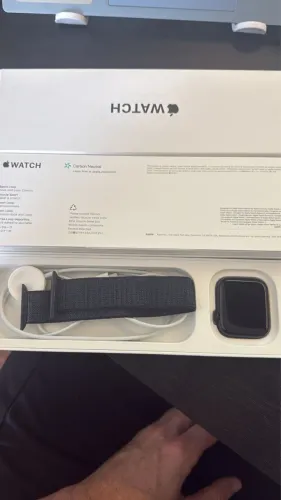 Apple Watch SE (2ª Geração) 44mm Midnight - Novo