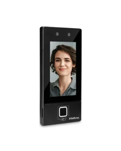 Controlador de Acesso Facial e Biometria SS 3541 MF Lite (Usado na Caixa) - Intelbras