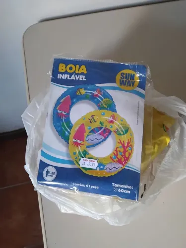 Boia inflável de 5 a 10 anos (nova)