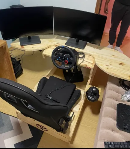 Logitech G29 novo com Cockpit