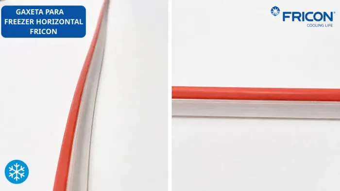Gaxeta para vedação de freezer auto adesiva ( 5 unidades)